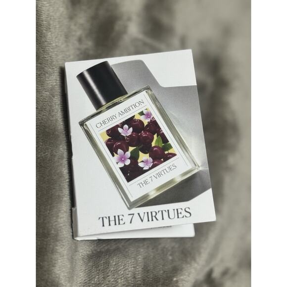 7 Virtues Cherry Ambition Eau de Parfum Vial Mini Perfume Sampler Spray New - Picture 1 of 3